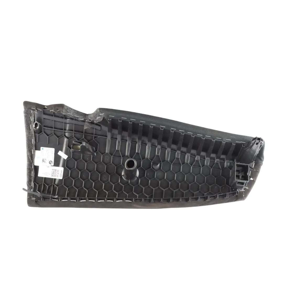 Finisher Rear Right O/S Side Covering Alcantara Black to BMW F44 Gran Coupe Seat with Part number 8096860 BMW F44 Gran Coupe Seat Finisher Rear Right O/S Side Covering Alcantara Black - SKU 8096860 - Part number 8096860