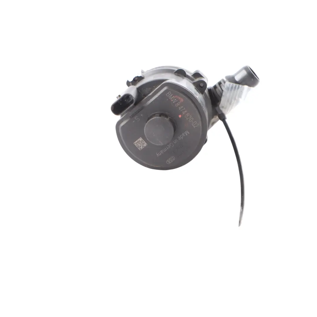 Auxiliary Additional Water Pump to BMW G20 G21 G22 G26 G30 with Part number 8474820 BMW G20 G21 G22 G26 G30 Auxiliary Additional Water Pump - SKU 8474820 - Part number 8474820