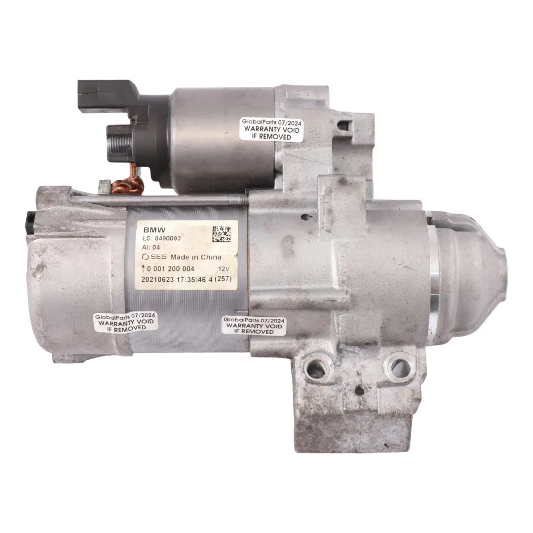 B57P Motor de arranque para motor diesel para BMW G01 G05 G20 G22 G30 G32 con número de pieza 8490093 BMW G01 G05 G20 G22 G30 G32 B57P Motor de arranque para motor diesel - SKU 8490093 - Número de pieza 8490093