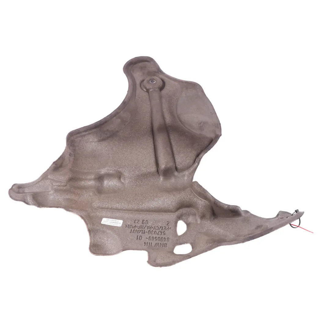 BMW F15 F16 F07 N57N N57Z Diesel Front Engine Cover Acoustic Panel - SKU 8490569 - Numéro de pièce 8490569