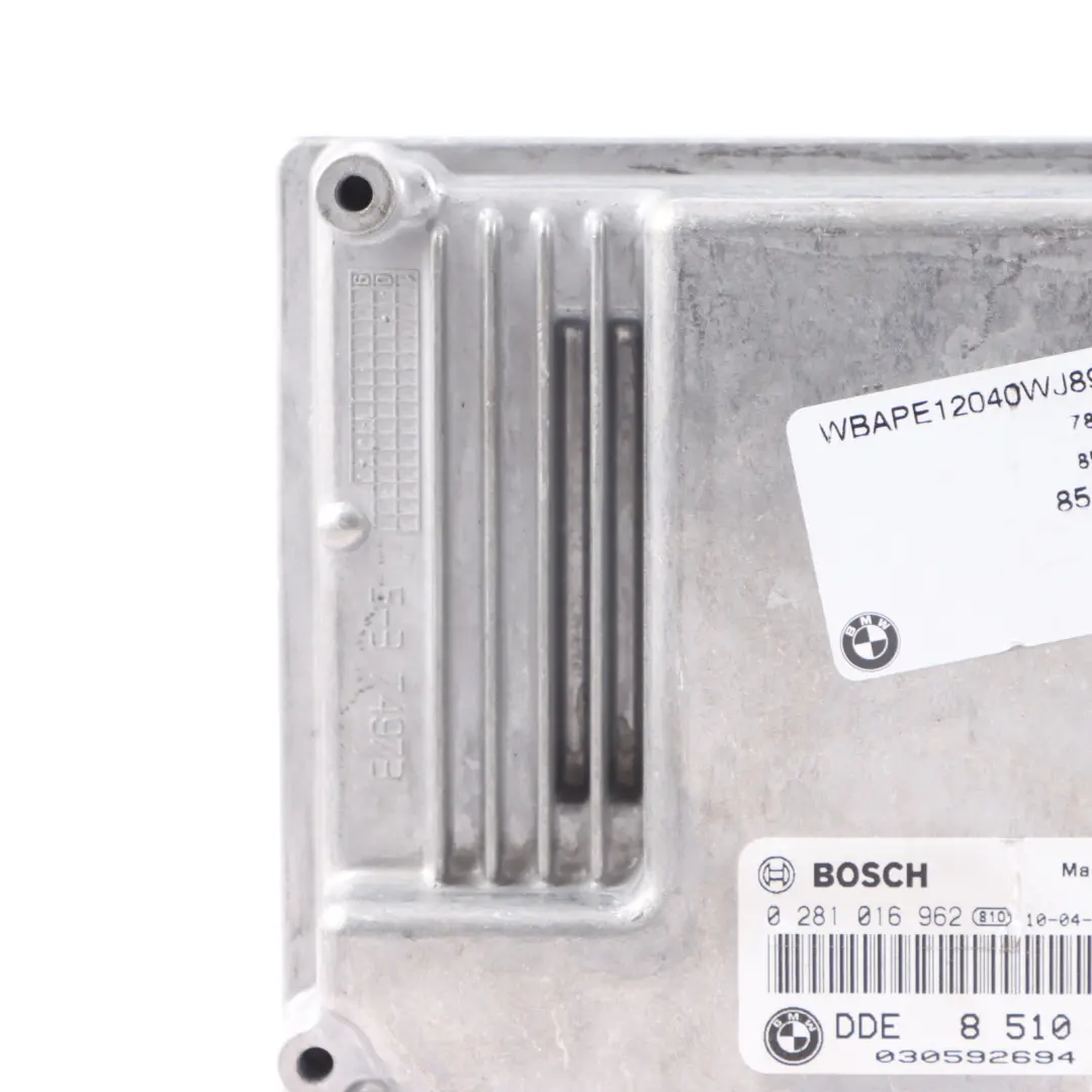 N47 177HP Komputer Sterownik Silnika ECU DDE do BMW X3 E83 LCI 2.0d o numerze 8506373 BMW X3 E83 LCI 2.0d N47 177HP Komputer Sterownik Silnika ECU DDE - SKU 8506373-3 - Numer Części 8506373