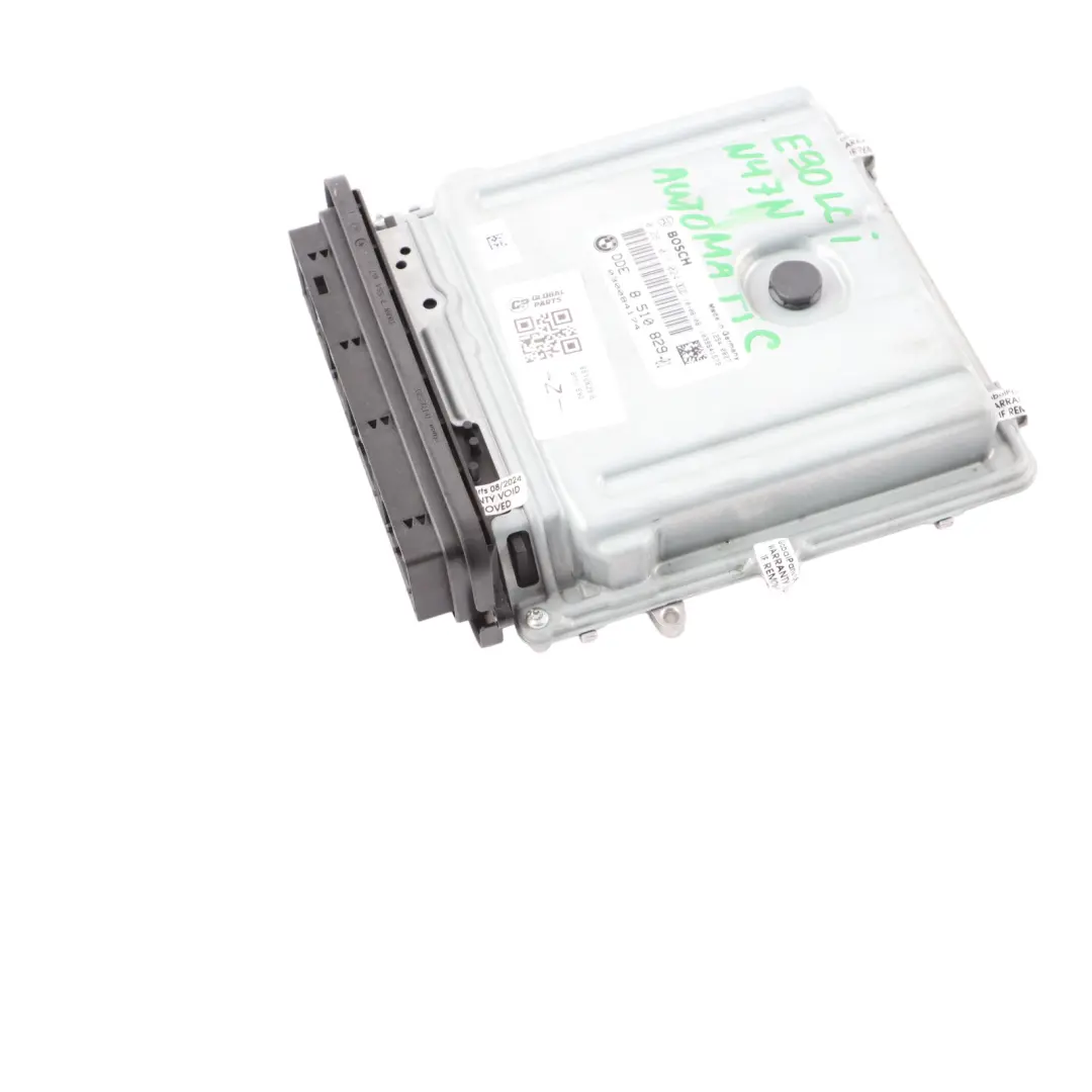 N47N 320d 184HP Engine Control Unit ECU DDE Automatic BMW E90 E91 LCI - SKU 8510829-6 - Part number 8510829