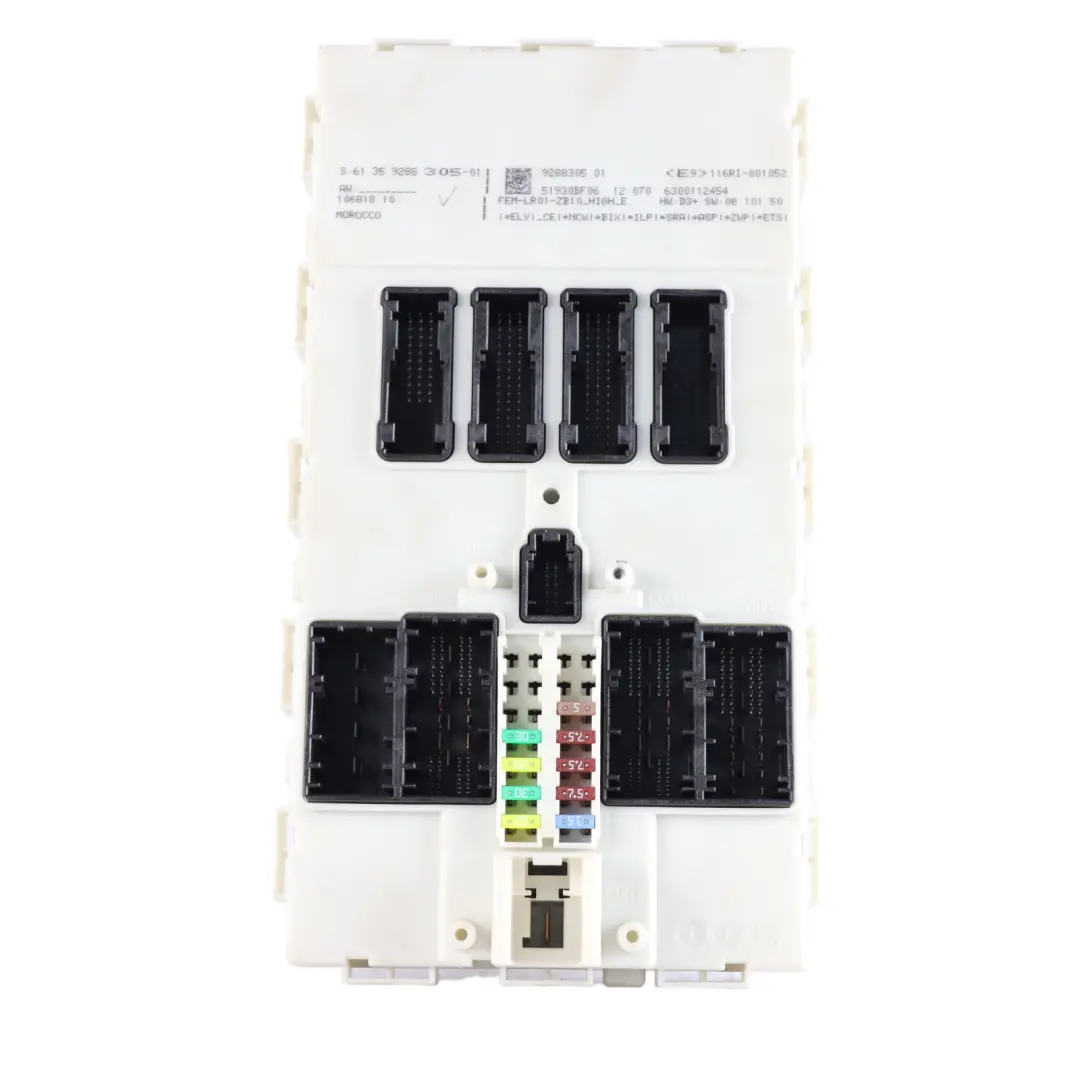 BMW F30 F31 320d ed Diesel N47N 163HP ECU Kit DDE 8584276 + Key + FEM Manual - SKU 8514740-3 - Part number 8514740