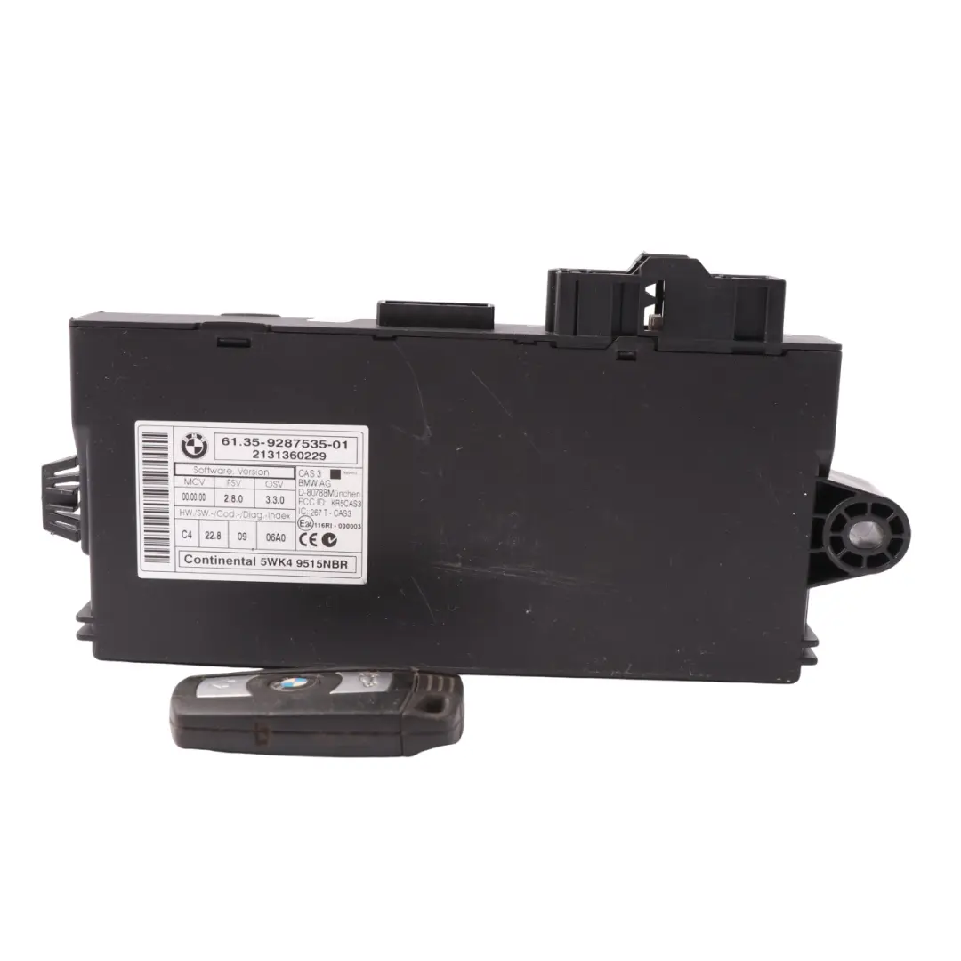 BMW X1 E84 18dX Diesel N47N Engine Unit ECU Kit DDE CAS3 Key Automatic - SKU 8574351-4 - Part number 8574351