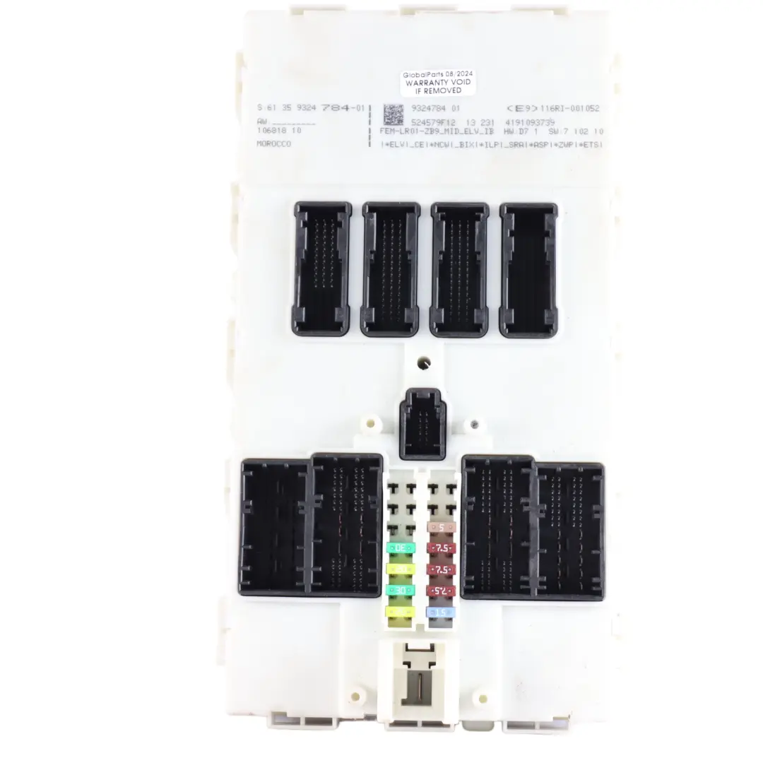 BMW F20 118d F30 318d 143HP N47N Engine ECU Kit DDE + Key + FEM Manual - SKU 8576341-9 - Part number 8576341