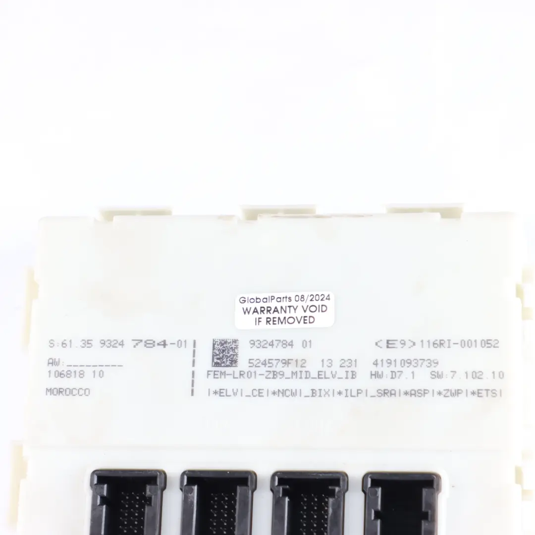 BMW F20 118d F30 318d 143HP N47N Engine ECU Kit DDE + Key + FEM Manual - SKU 8576341-9 - Part number 8576341