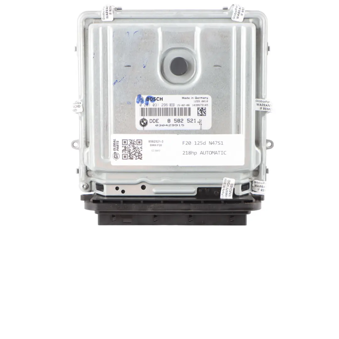 N47S1 218HP Engine Unit ECU Kit DDE FEM Key to BMW F20 125d F30 325d with Part number 8582521 BMW F20 125d F30 325d N47S1 218HP Engine Unit ECU Kit DDE FEM Key - SKU 8582521-3 - Part number 8582521