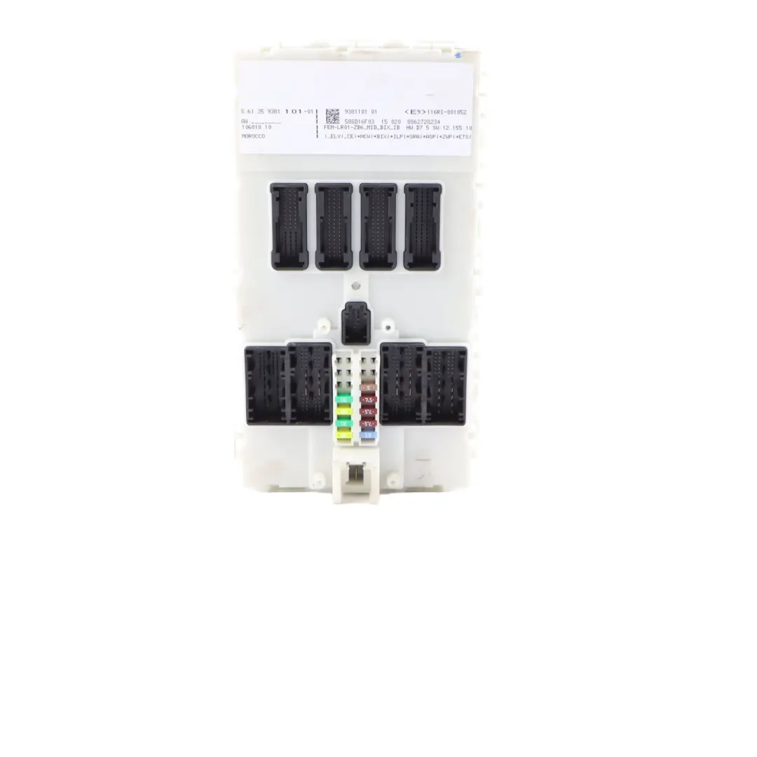 BMW F20 125d F30 325d N47S1 218HP Engine Unit ECU Kit DDE FEM Key - SKU 8582521-3 - Part number 8582521