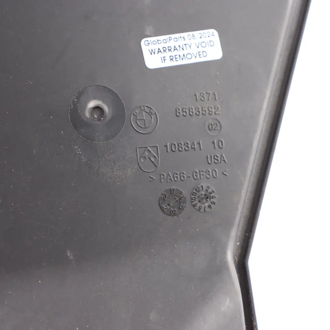 Resonator Box BMW X3 G01 X4 G02 30dX M40dX B57 Air Intake Pipe Duct to with Part number 8583592 Resonator Box BMW X3 G01 X4 G02 30dX M40dX B57 Air Intake Pipe Duct - SKU 8583592 - Part number 8583592