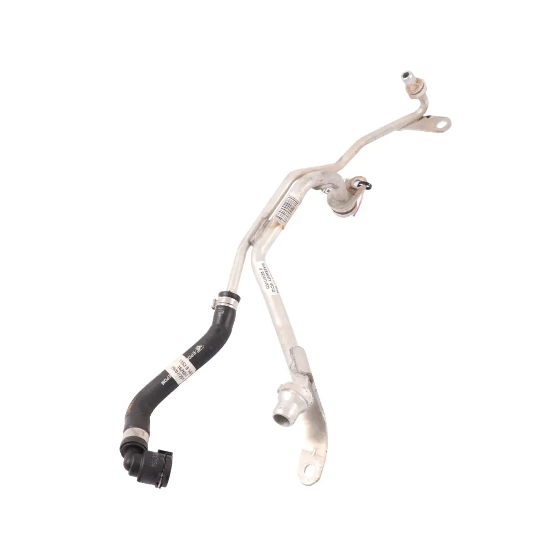 Cylinder Crankcase Water Coolant Pipe to BMW F40 F44 Mini F54 F60 Engine with Part number 8584834 BMW F40 F44 Mini F54 F60 Engine Cylinder Crankcase Water Coolant Pipe - SKU 8584834 - Part number 8584834