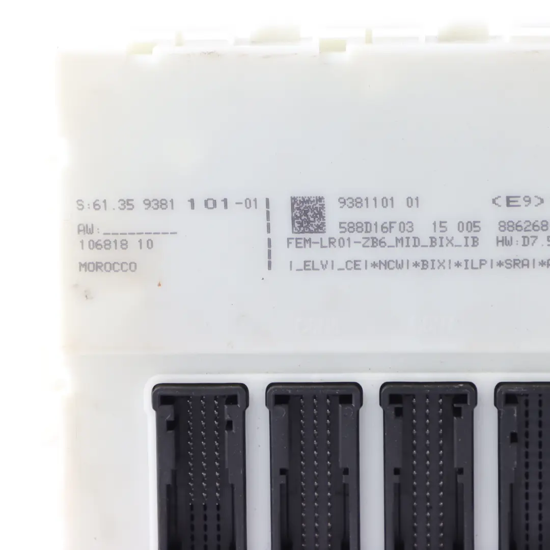 BMW F30 330d F32 430d N57N 258HP Steuergerät ECU Kit DDE FEM Schlüssel - SKU 8585380-1 - Teilenummer 8585380
