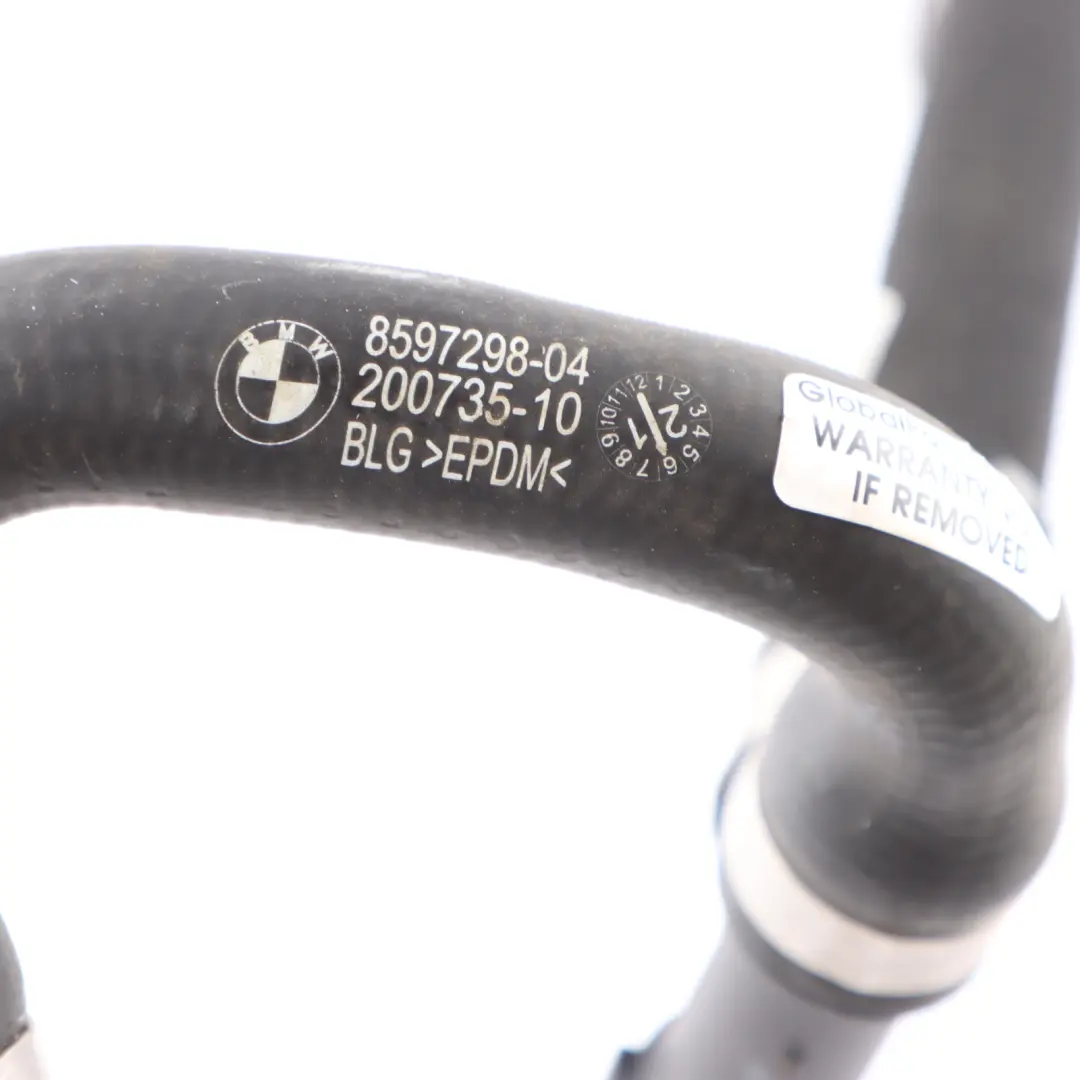 Water Hose Radiator Coolant Cooling Tube Pipe Line to BMW G20 with Part number 8597298 BMW G20 Water Hose Radiator Coolant Cooling Tube Pipe Line - SKU 8597298 - Part number 8597298