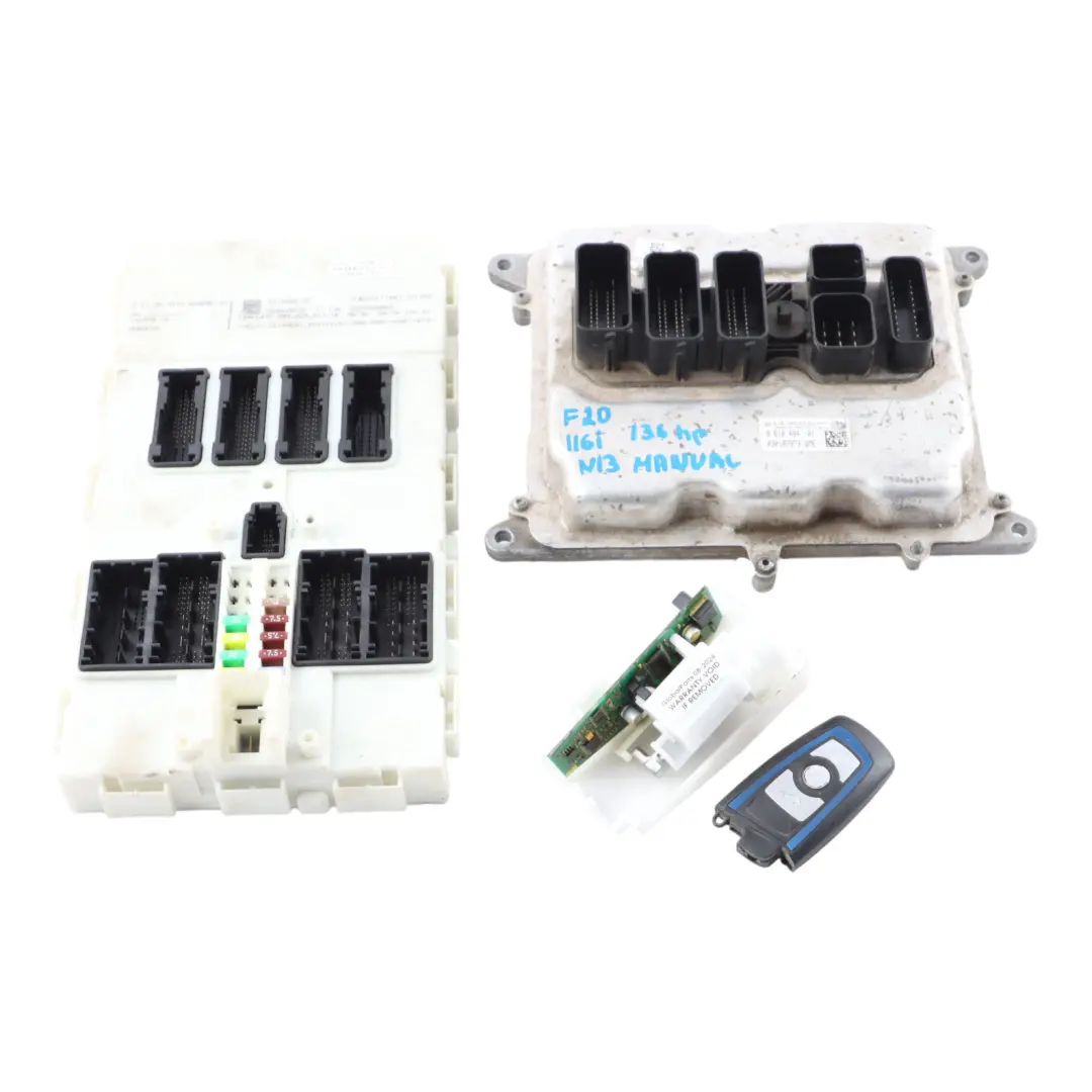 136HP Engine Control Unit ECU DME Key FEM to BMW F20 F21 116i F30 316i N13 with Part number 8610484 BMW F20 F21 116i F30 316i N13 136HP Engine Control Unit ECU DME Key FEM - SKU 8610484-7 - Part number 8610484