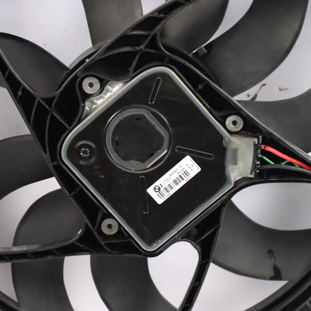  Radiator Fan BMW F20 F21 LCI F30 F31 F32 Engine Cooling Shroud Motor - SKU 8621193 - Part number 8641965