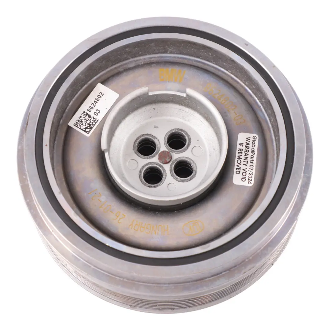 B38X Polea del cigüeñal Amortiguador de vibraciones para BMW F45 Mini F60 con número de pieza 8624802 BMW F45 Mini F60 B38X Polea del cigüeñal Amortiguador de vibraciones - SKU 8624802 - Número de pieza 8624802