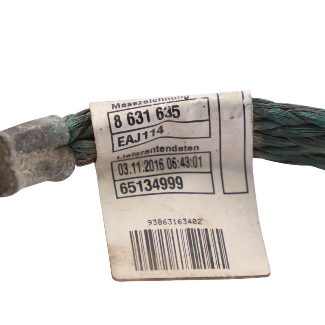 Erdungskabel Negativ Batterie Kabel für BMW X5 F15 mit Teilenummer 8631634 BMW X5 F15 Erdungskabel Negativ Batterie Kabel - SKU 8631634 - Teilenummer 8631634