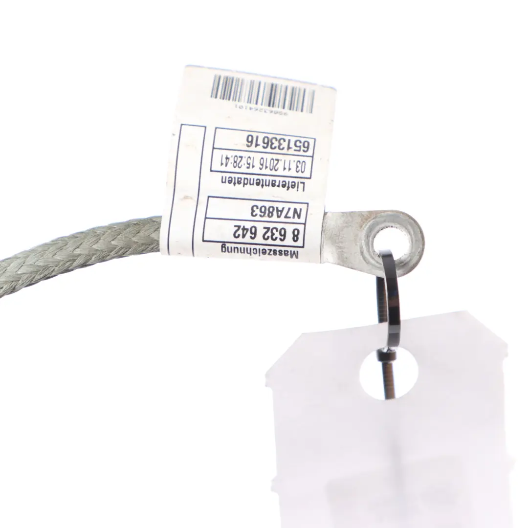 Earth Ground Cable BMW X5 F15 40eX Line Strap Battery Lead Electrical to with Part number 8632641 Earth Ground Cable BMW X5 F15 40eX Line Strap Battery Lead Electrical - SKU 8632641 - Part number 8632641