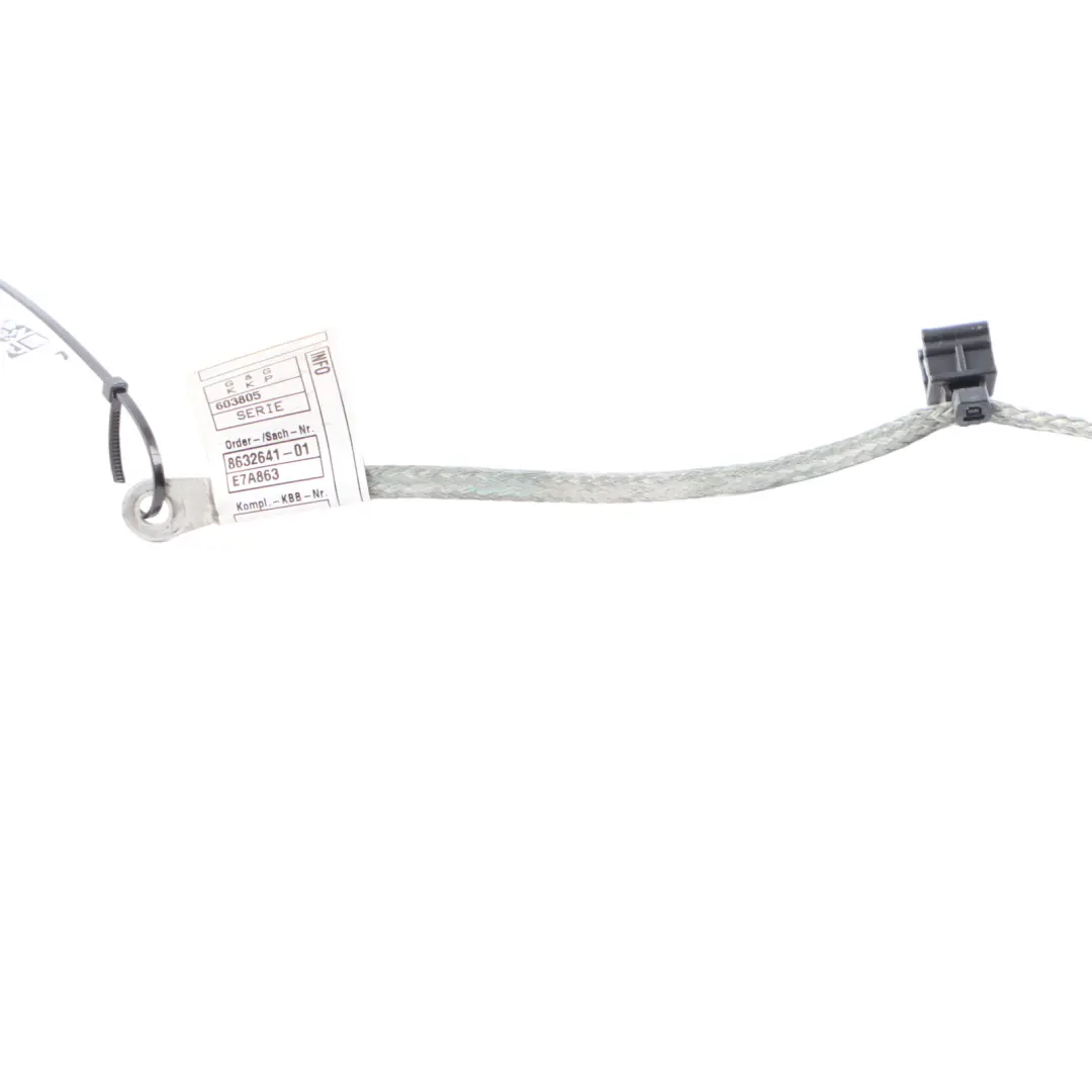 Earth Ground Cable BMW X5 F15 40eX Line Strap Battery Lead Electrical to with Part number 8632641 Earth Ground Cable BMW X5 F15 40eX Line Strap Battery Lead Electrical - SKU 8632641 - Part number 8632641