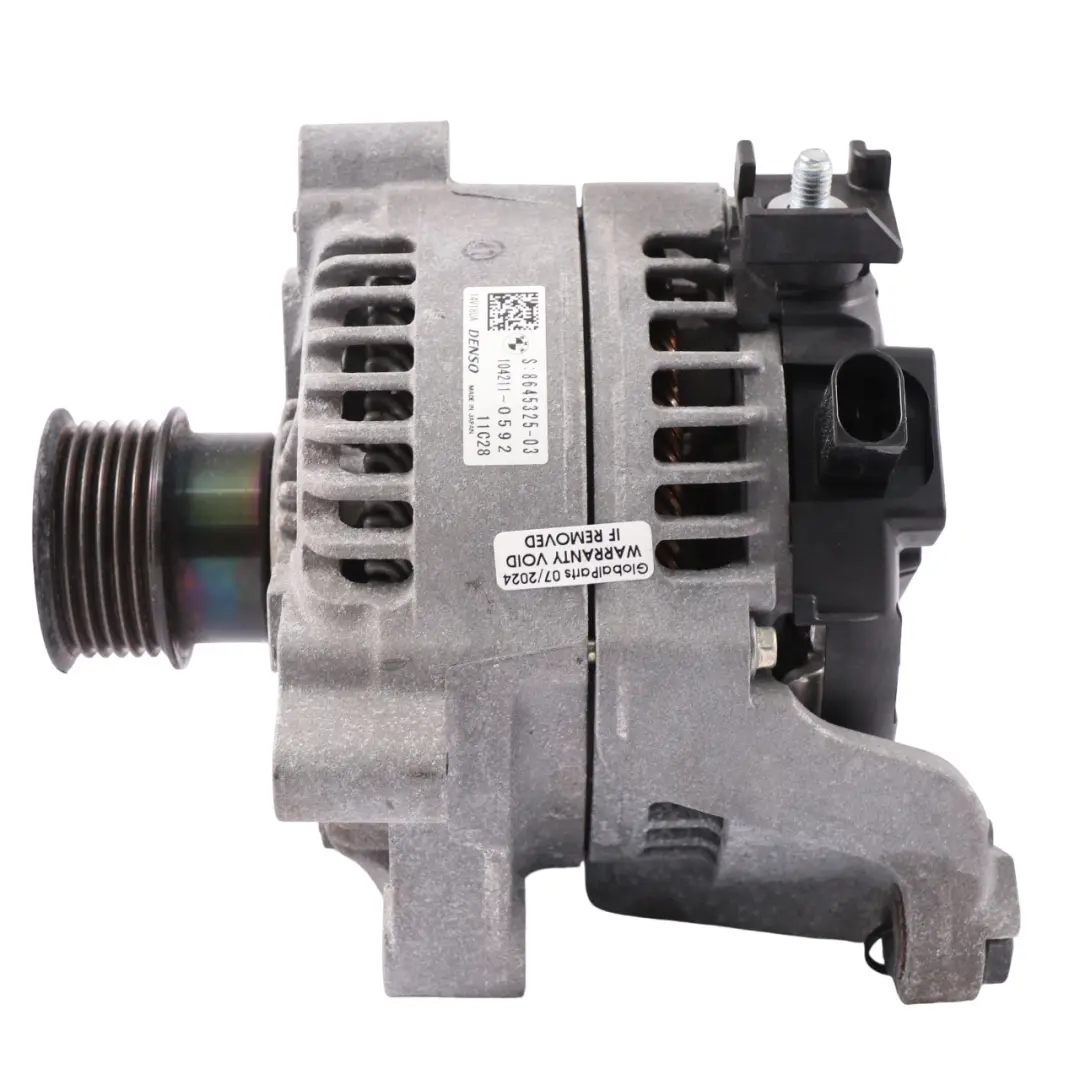 BMW F20 F30 F32 B38 B48 Alternator 180A - SKU 8645325-1 - Numer Części 8645325