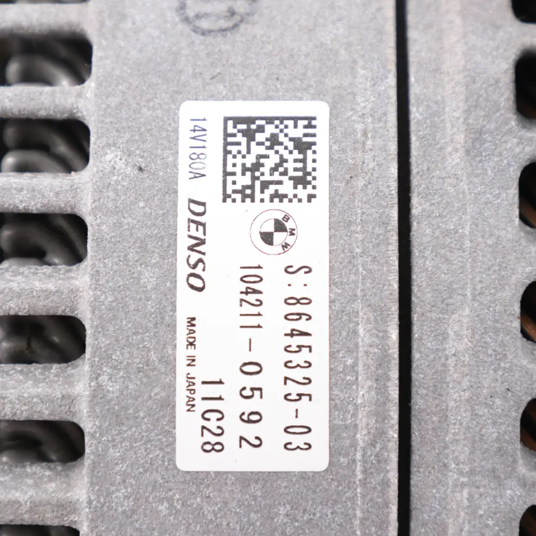 BMW F20 F30 F32 B38 B48 Alternator 180A - SKU 8645325-1 - Numer Części 8645325
