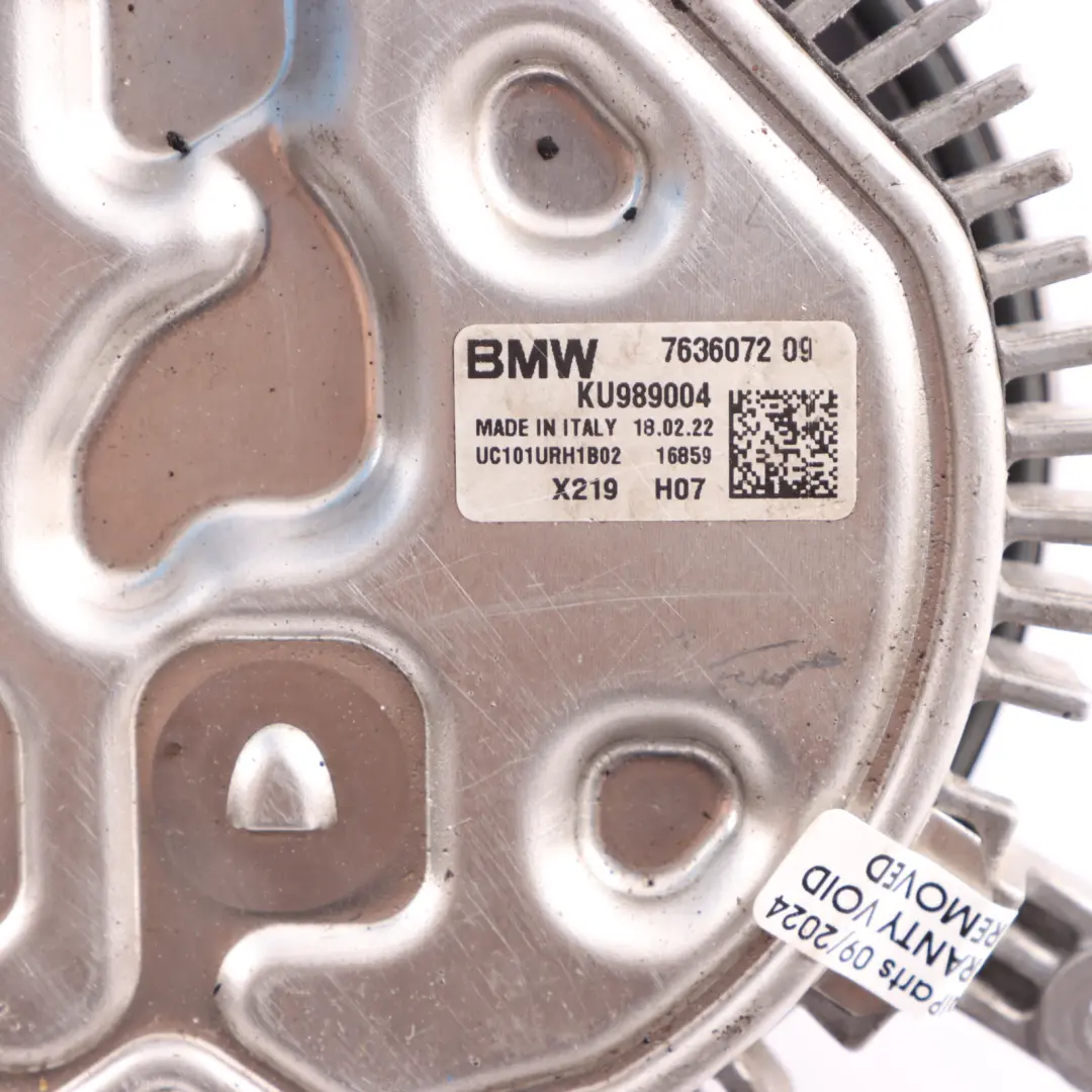 Radiator Fan BMW F40 X1 F48 Mini F55 F56 Engine Cooling Housing 850W to with Part number 8645859 Radiator Fan BMW F40 X1 F48 Mini F55 F56 Engine Cooling Housing 850W - SKU 8645859-1 - Part number 8645859