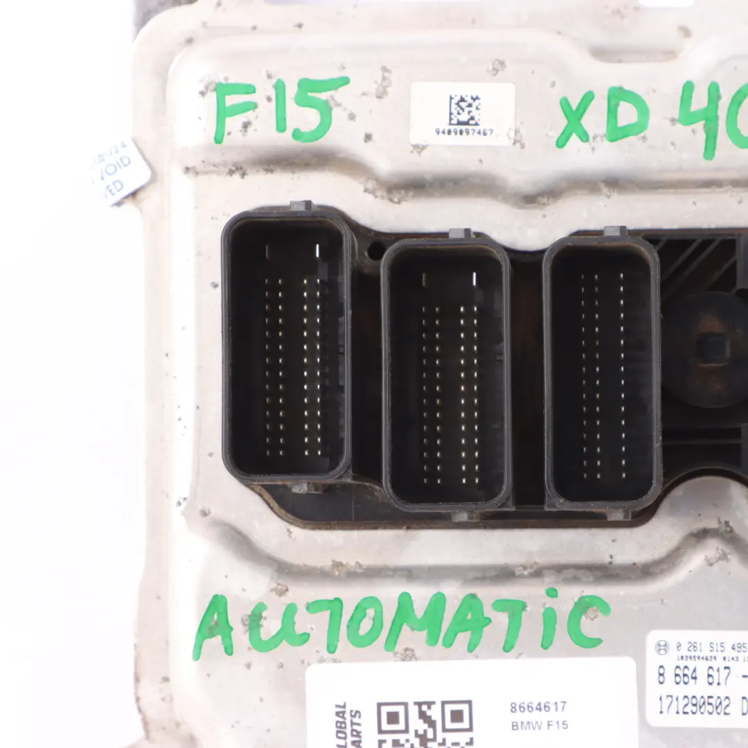 BMW X5 F15 40eX N20 313HP Engine Control Unit ECU Unit DME Automatic - SKU 8664617 - Part number 8664617