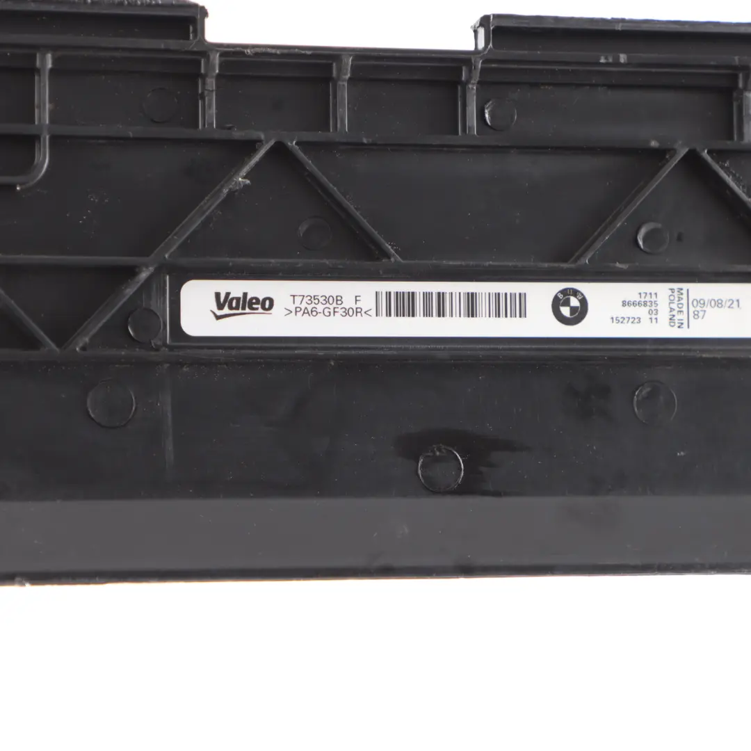 Slam Beam Front Radiator Bracket Mount Support Panel Cover to BMW G20 with Part number 8666835 BMW G20 Slam Beam Front Radiator Bracket Mount Support Panel Cover - SKU 8666835 - Part number 8666835