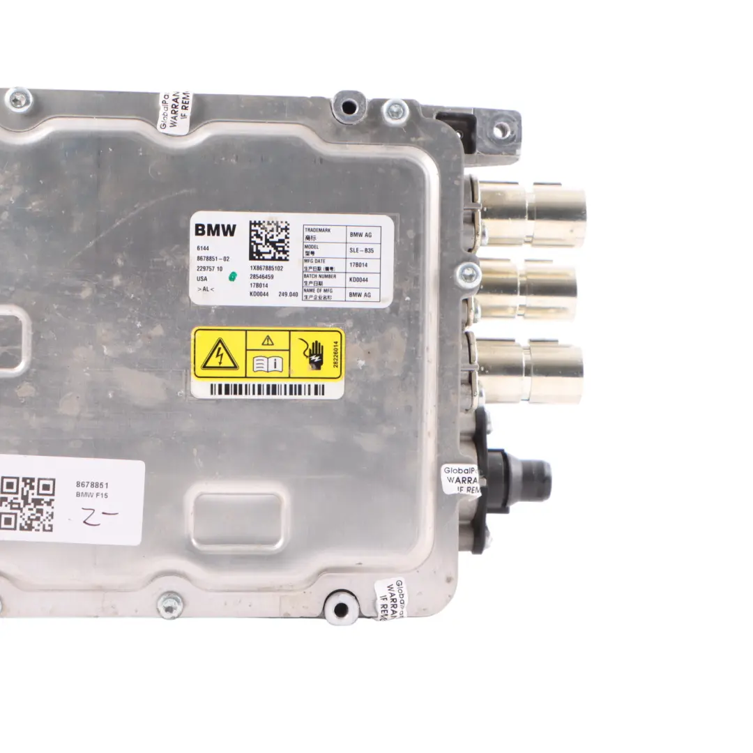 40Ex N20 Convertitore Inverter Modulo Ricarica Comfort Unità per BMW F15 con numero di parte 8678851 BMW F15 40Ex N20 Convertitore Inverter Modulo Ricarica Comfort Unità - SKU 8678851 - Numero di parte 8678851