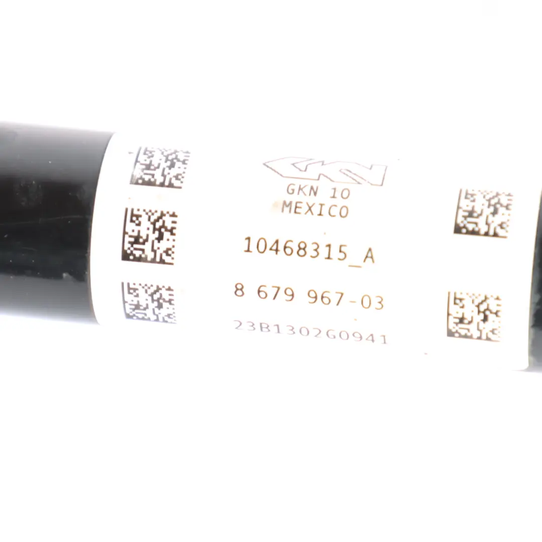 BWM X3 G01 Petrol Diesel Rear Left N/S Output Drive Shaft Axle to with Part number 8679967 BWM X3 G01 Petrol Diesel Rear Left N/S Output Drive Shaft Axle - SKU 8679967 - Part number 8679967