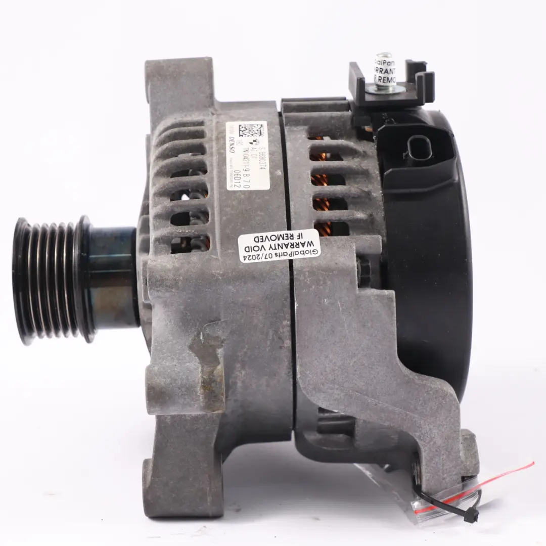 Alternador Generador 14V 180A DENSO para BMW F45 con número de pieza 8680374 BMW F45 Alternador Generador 14V 180A DENSO - SKU 8680374-1 - Número de pieza 8680374