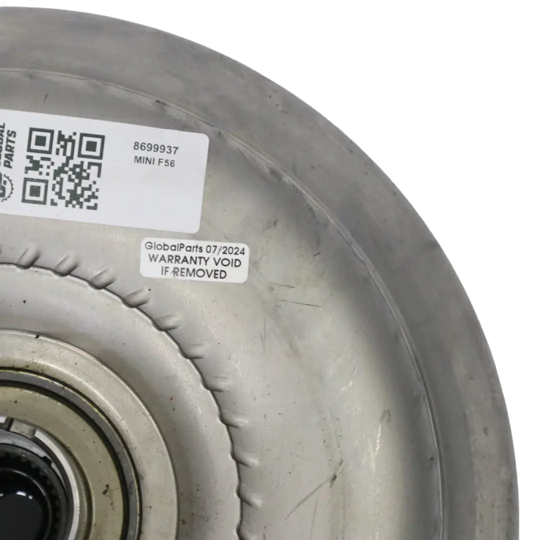 Torque Converter to BMW F39 F40 Mini Cooper F55 F56 with Part number 8699937 BMW F39 F40 Mini Cooper F55 F56 Torque Converter - SKU 8699937 - Part number 8699937
