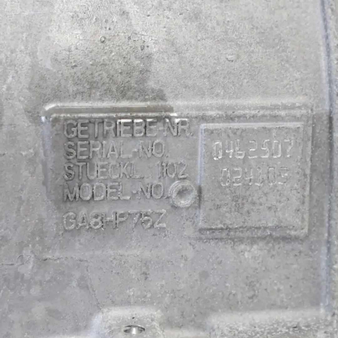 Automatik Getriebe BMW X3 G01 X4 G02 30dX B57 GA8HP75X GARANTIE - SKU 8740643 - Teilenummer 8740643