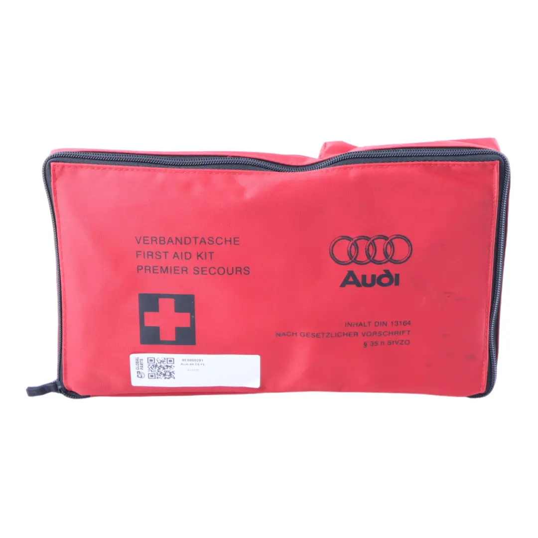 Audi A6 C6 First Aid Medical Emergency Kit Pouch Set - SKU 8E0860281 - Part number 8E0860281
