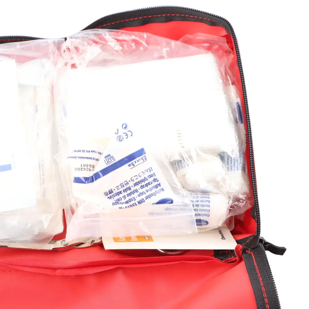 Audi A6 C6 First Aid Medical Emergency Kit Pouch Set - SKU 8E0860281 - Part number 8E0860281