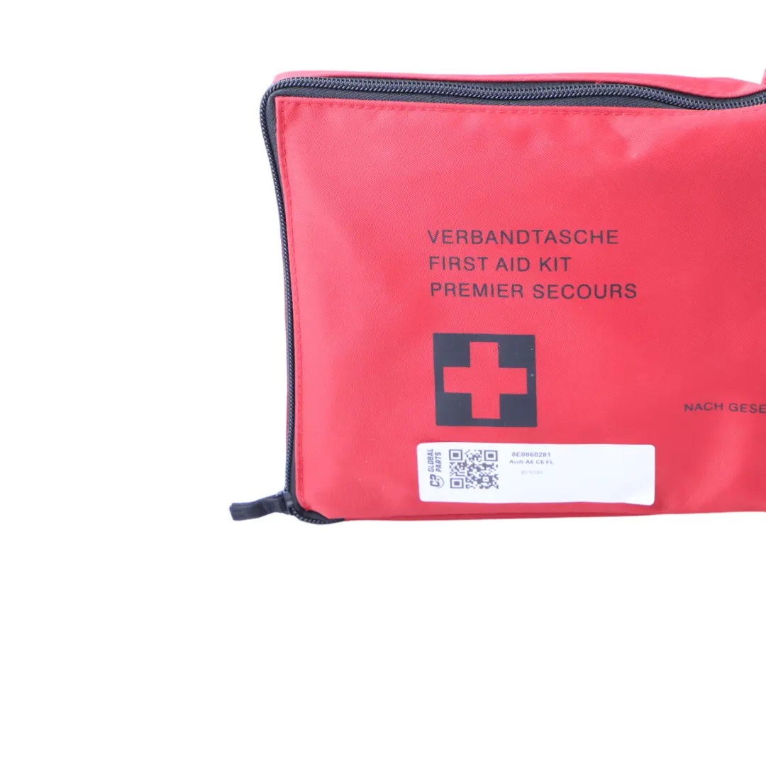 Aid Medical Emergency Kit Pouch Set to Audi A6 C6 First with Part number 8E0860281 Audi A6 C6 First Aid Medical Emergency Kit Pouch Set - SKU 8E0860281 - Part number 8E0860281