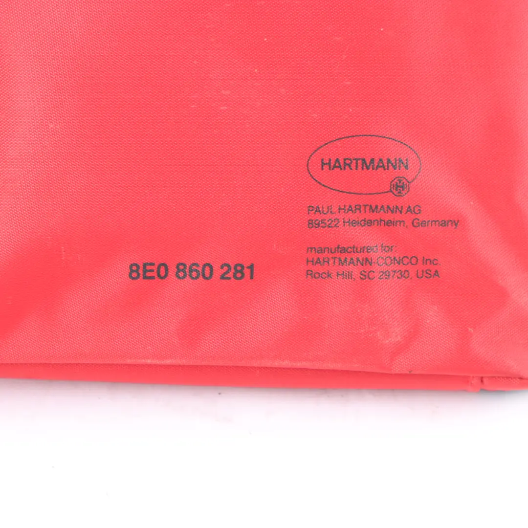 Audi A6 C6 First Aid Medical Emergency Kit Pouch Set - SKU 8E0860281 - Part number 8E0860281