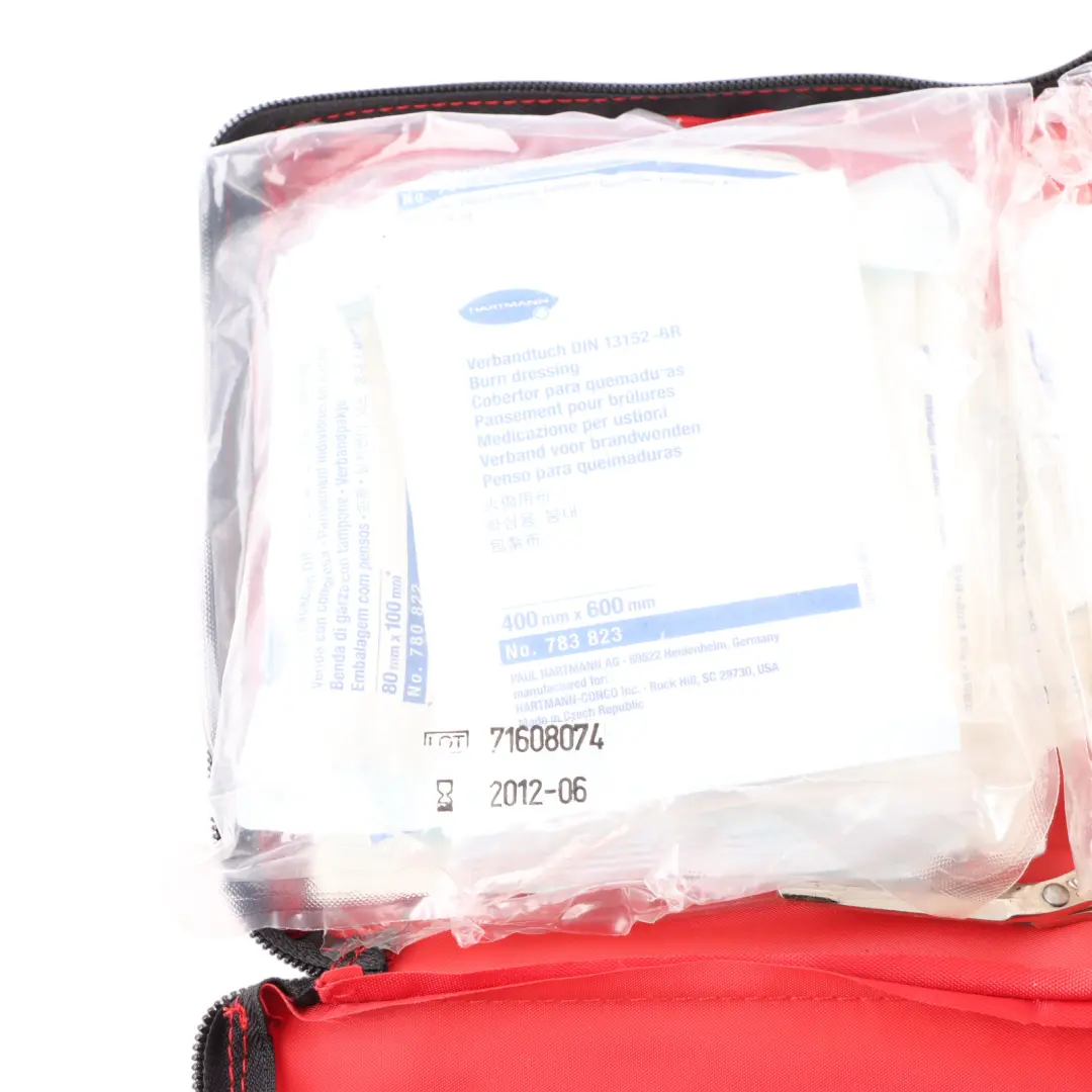 Audi A6 C6 First Aid Medical Emergency Kit Pouch Set - SKU 8E0860281 - Part number 8E0860281