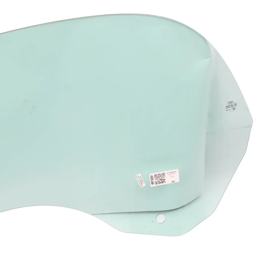 Door Window Glass Front Right O/S AS2 Green to Audi TT 8J with Part number 8J7845202A Audi TT 8J Door Window Glass Front Right O/S AS2 Green - SKU 8J7845202A - Part number 8J7845202A