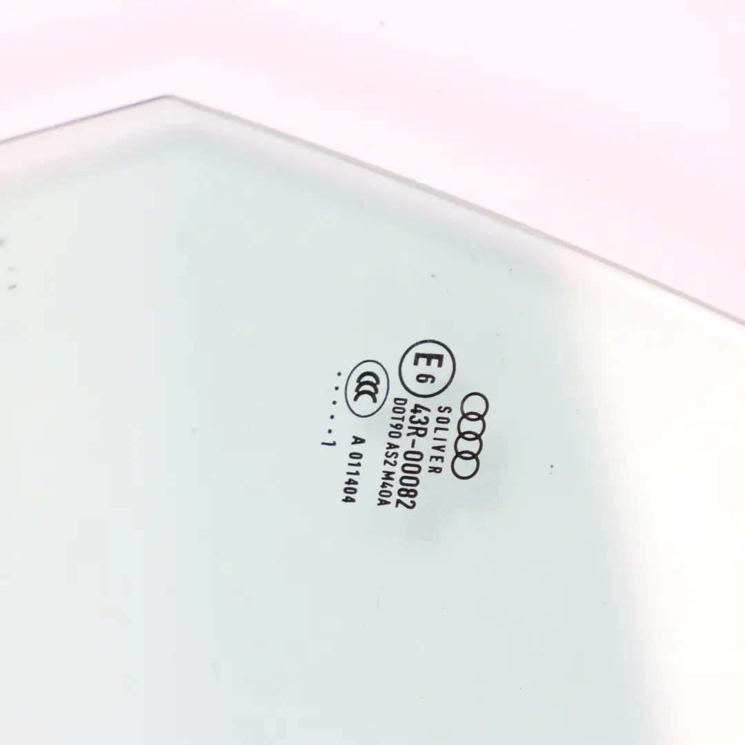 Door Window Glass Front Right O/S AS2 Green to Audi TT 8J with Part number 8J7845202A Audi TT 8J Door Window Glass Front Right O/S AS2 Green - SKU 8J7845202A - Part number 8J7845202A