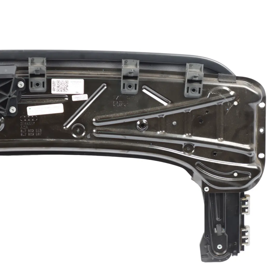 Audi TT 2 8J Roadster Convertible Wind Deflector Assembly Mechanism 8J7862953A - SKU 8J7862281A - Part number 8J7862281A