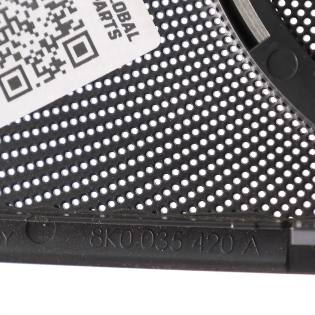 Audi A4 B8 Scheda Porta Rivestimento Altoparlante Nero Destro - SKU 8K0035420A - Numero di parte 8K0035420A