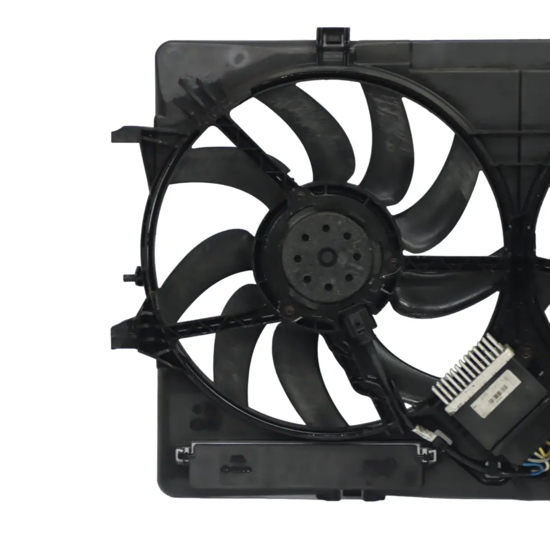 Engine Cooling Radiator Audi A4 B8 Diesel Radiator Double Coolant Fan - SKU 8K0121207A - Part number 8K0121207A