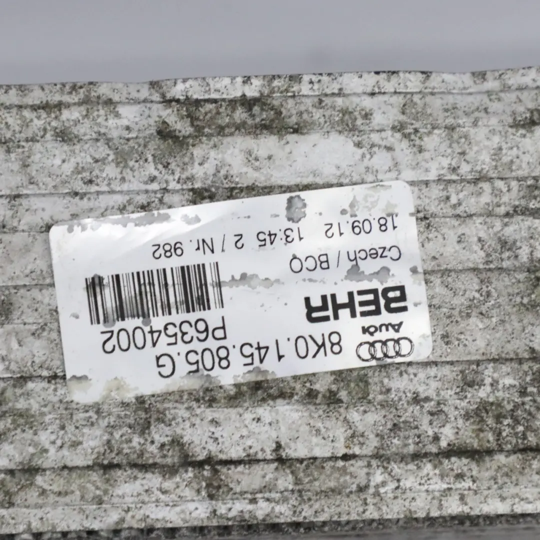 CJCB Diesel Chłodnica Powietrza Intercooler do Audi A4 B8 2.0 TDI o numerze 8K0145805P Audi A4 B8 2.0 TDI CJCB Diesel Chłodnica Powietrza Intercooler - SKU 8K0145805P - Numer Części 8K0145805P