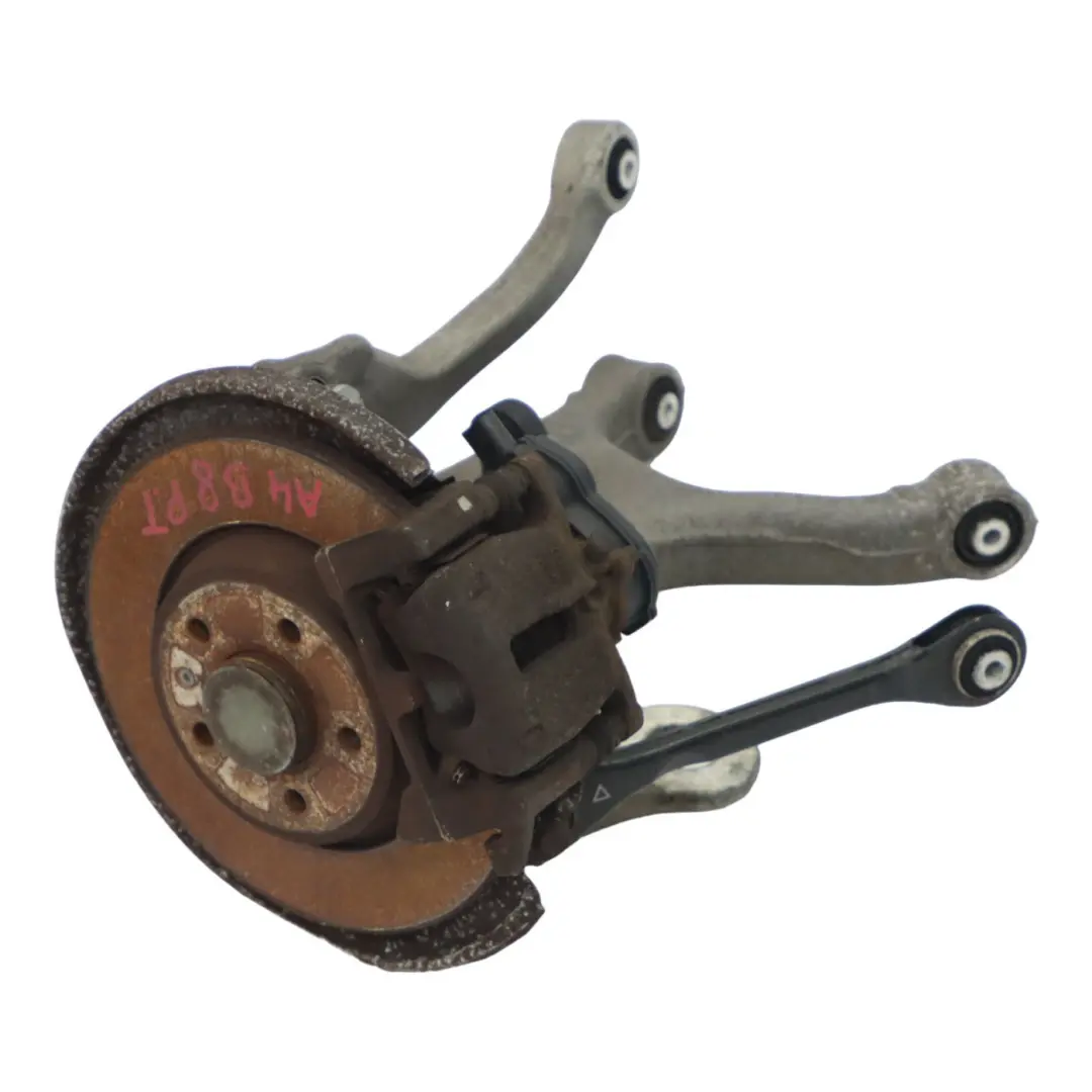 Cubo de rueda trasera derecha Suspensión Pierna Rueda Freno Disco para Audi A4 B8 con número de pieza 8K0505432AP Audi A4 B8 Cubo de rueda trasera derecha Suspensión Pierna Rueda Freno Disco - SKU 8K0505432AP - Número de pieza 8K0505432AP