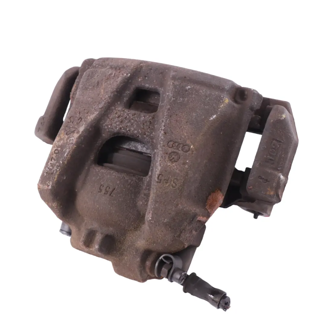 Front Housing Brake Caliper Left N/S Wheel to Audi A4 B8 with Part number 8K0615123F Audi A4 B8 Front Housing Brake Caliper Left N/S Wheel - SKU 8K0615123F - Part number 8K0615123F