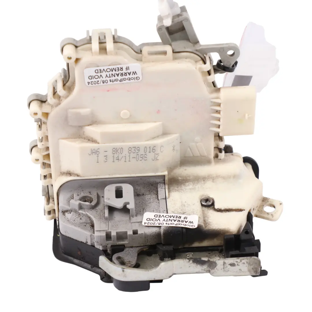 Audi A4 B8 Actuador mecanismo cierre puerta trasera derecha - SKU 8K0839016C - Número de pieza 8K0839016C
