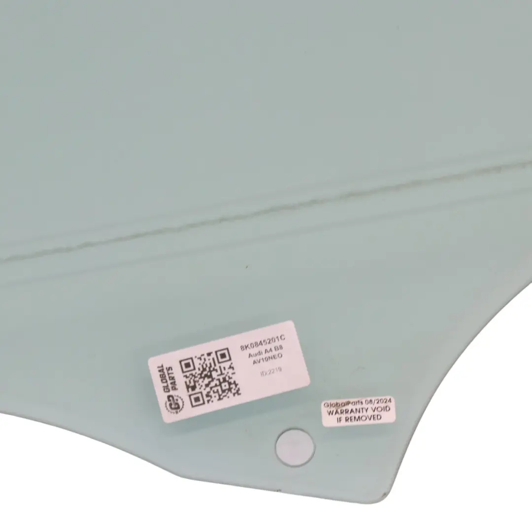 Türfenster Glas vorne links Verglasung AS2 für Audi A4 B8 mit Teilenummer 8K0845201C Audi A4 B8 Türfenster Glas vorne links Verglasung AS2 - SKU 8K0845201C - Teilenummer 8K0845201C