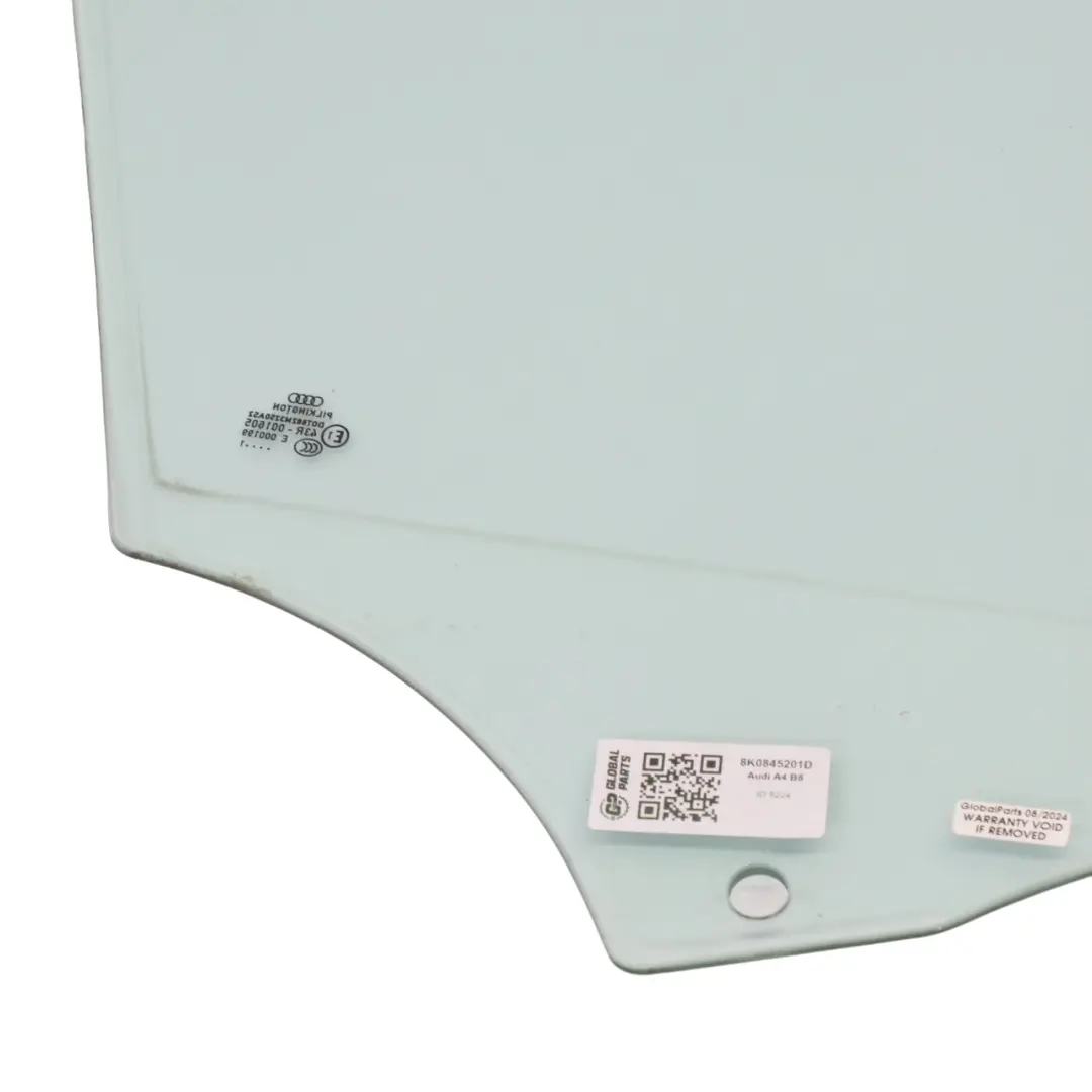 Audi A4 B8 Tür Fenster Glas Vorne Links Verglasung AS2 - SKU 8K0845201D - Teilenummer 8K0845201D