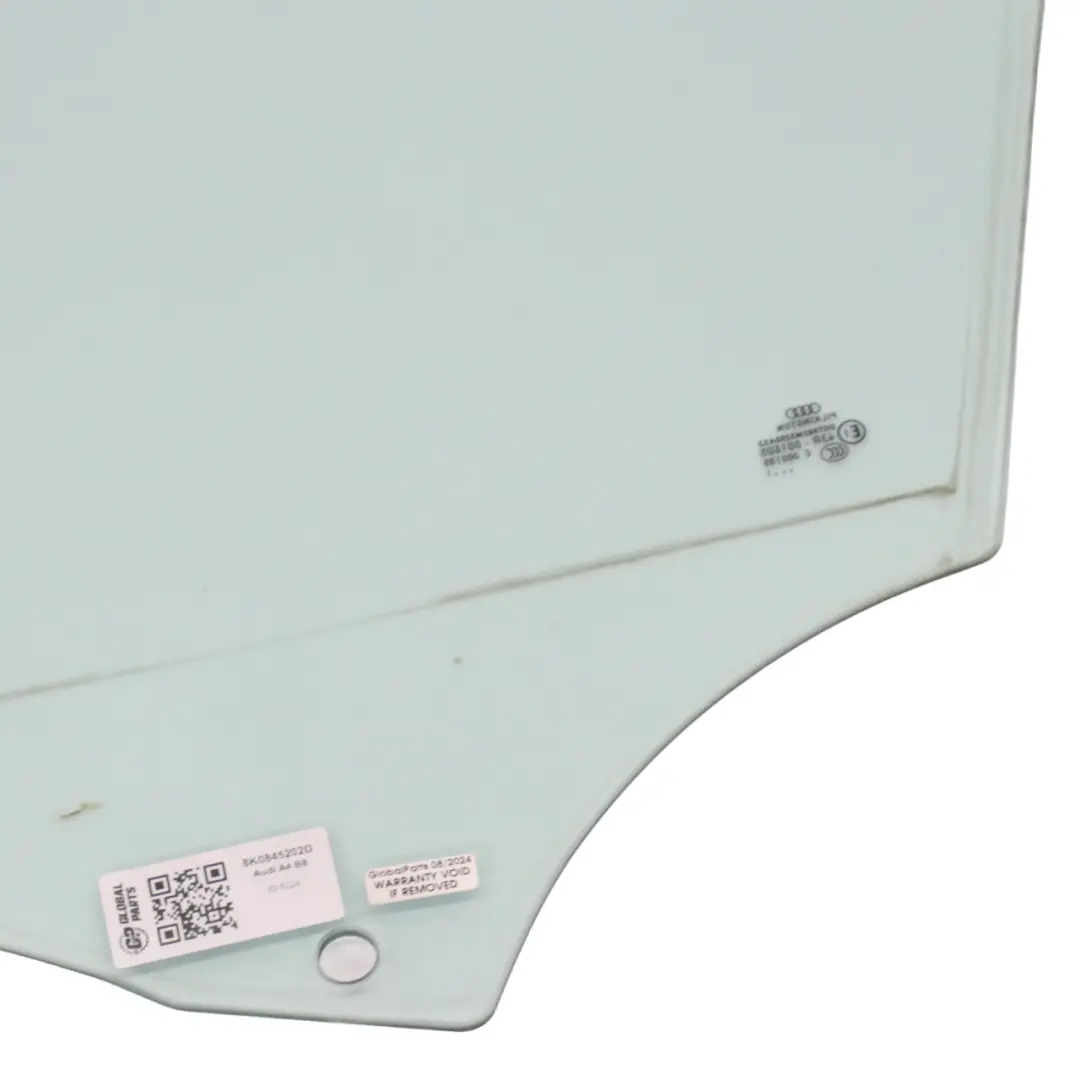 Audi A4 B8 Glace de Porte Avant Droite Glazing AS2 - SKU 8K0845202D - Numéro de pièce 8K0845202D