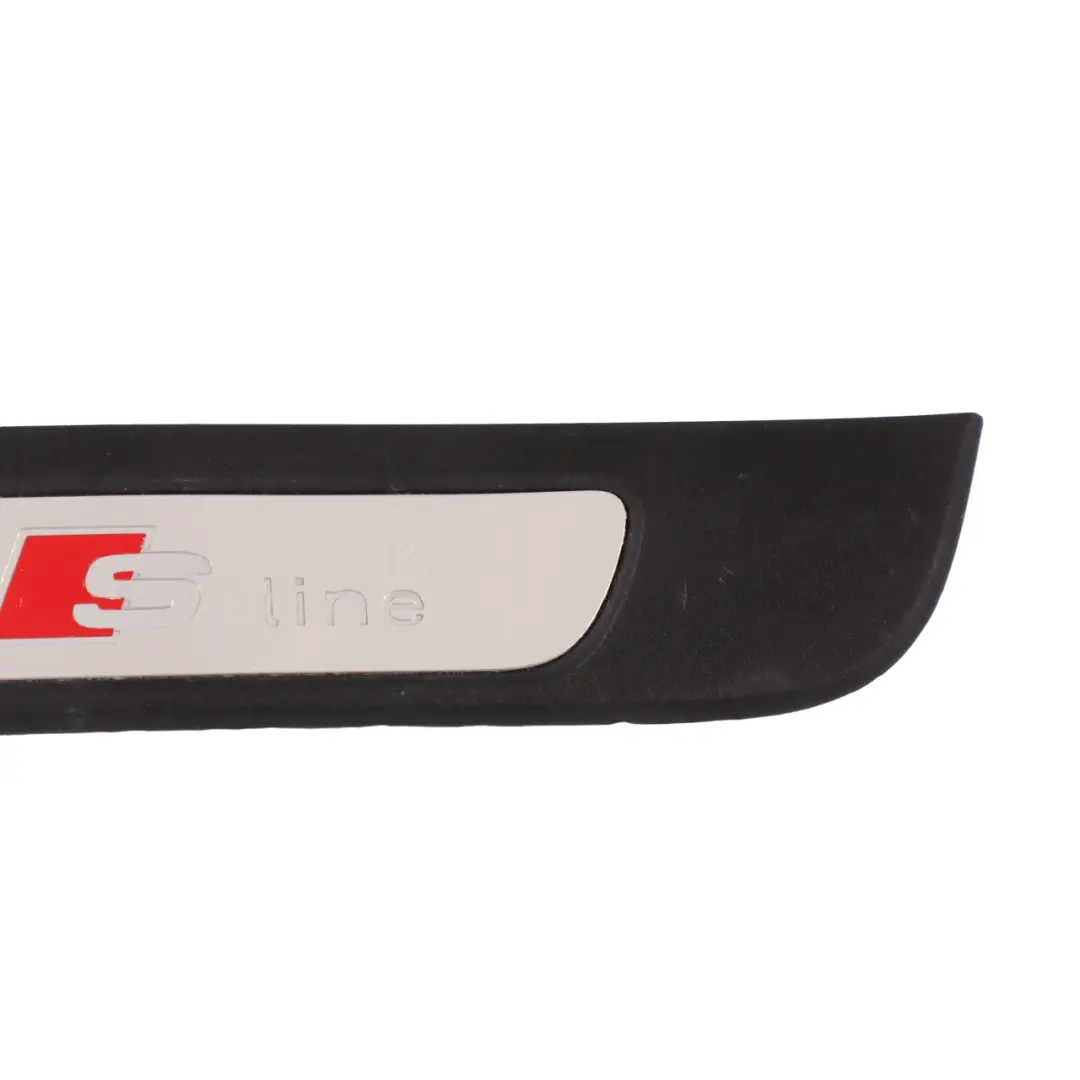Audi A4 B8 S-Line Embellecedor umbral puerta delantero izquierdo - SKU 8K0853373B - Número de pieza 8K0853373B